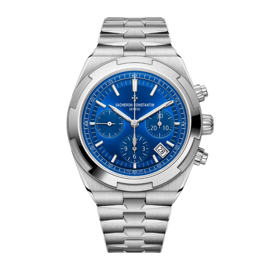 Vacheron Constantin Overseas Blue Steel Chronograph 5520V/210A-B148