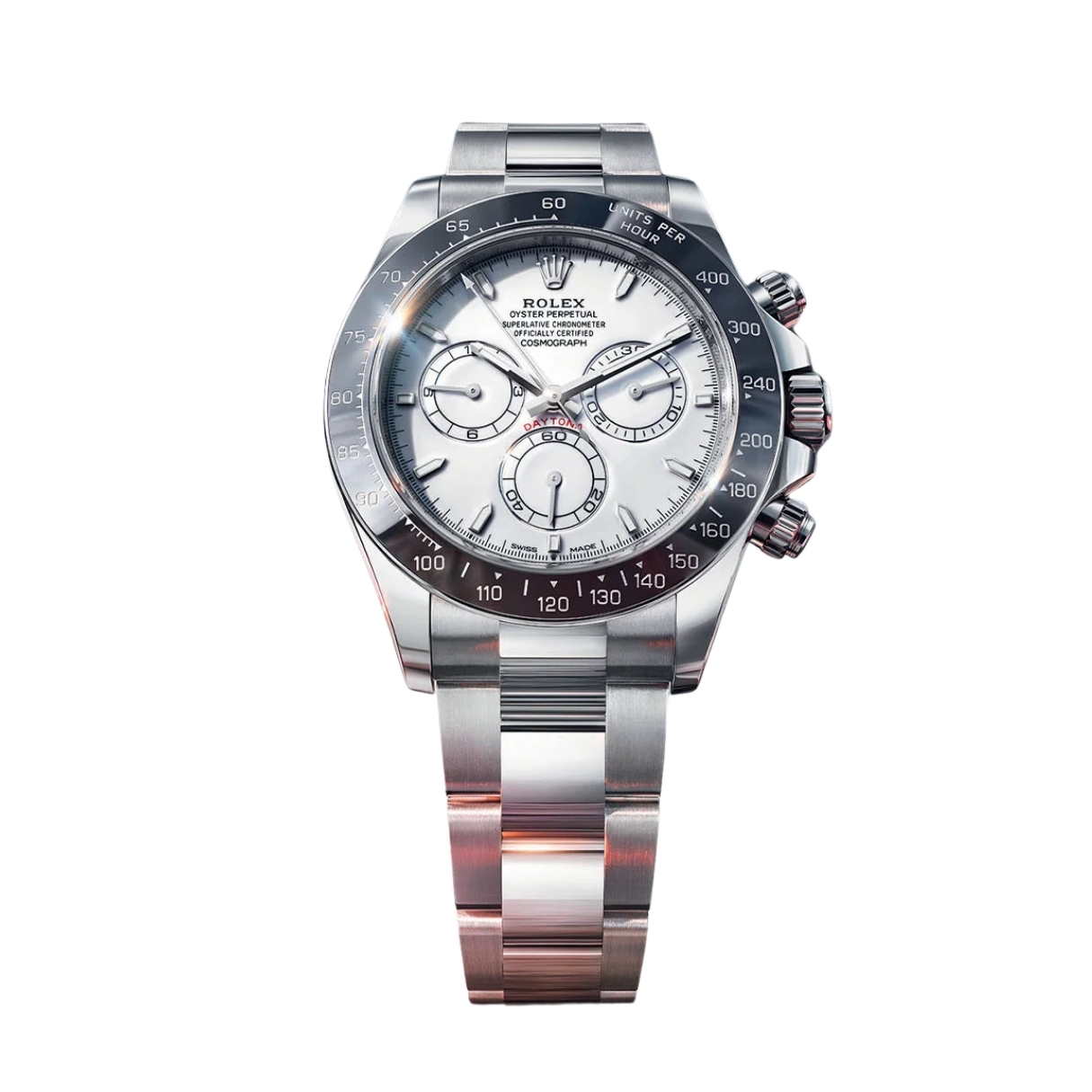 Đồng Hồ Rolex Daytona Rolesium 126502 Mặt Số Trắng 126502-0001