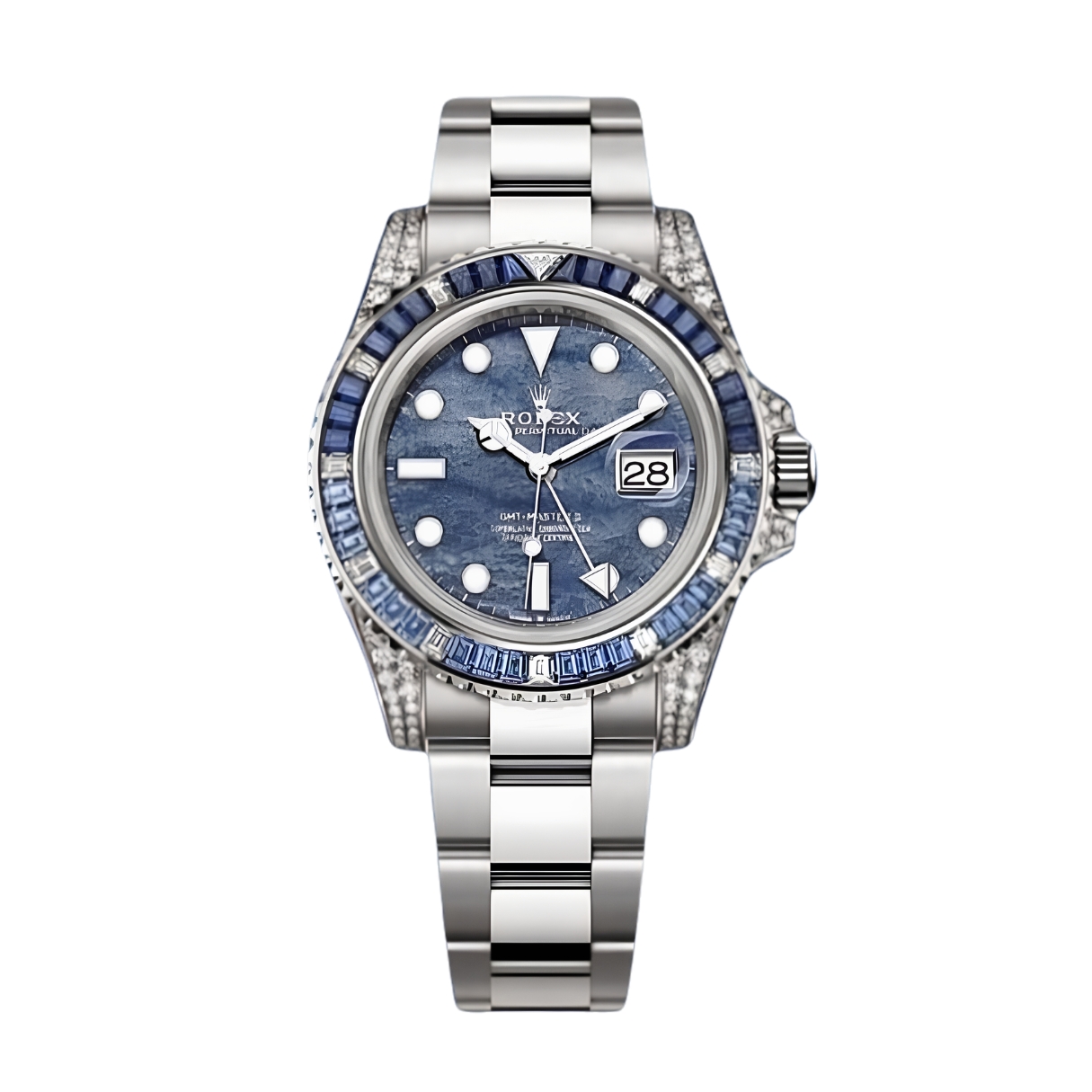 Đồng Hồ Rolex GMT-Master II 126759SABL Mặt Số Blue Quartz 126759SABL-0001