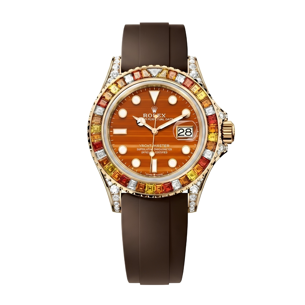 Đồng Hồ Rolex Yacht-Master 40 126678SAJOR Mặt Số Orange 126678SAJOR-0003