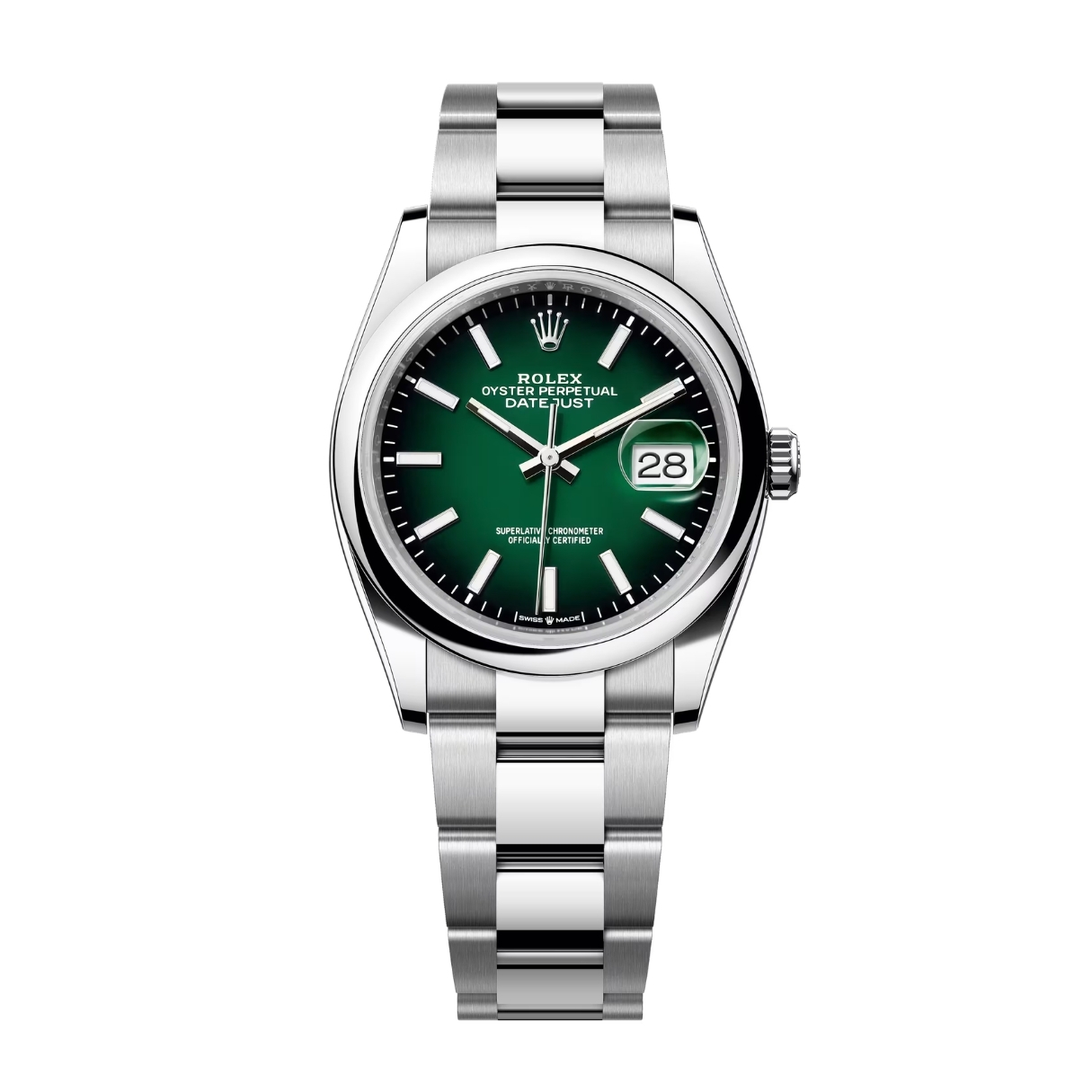 Rolex Datejust 36 126200 Mặt Số Green Ombré 126200-0025
