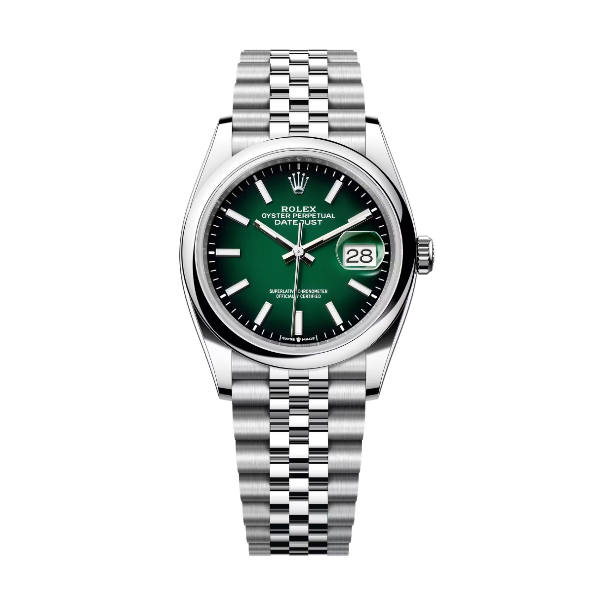 Rolex Datejust 36 126200 Mặt Số Green Ombré 126200-0026