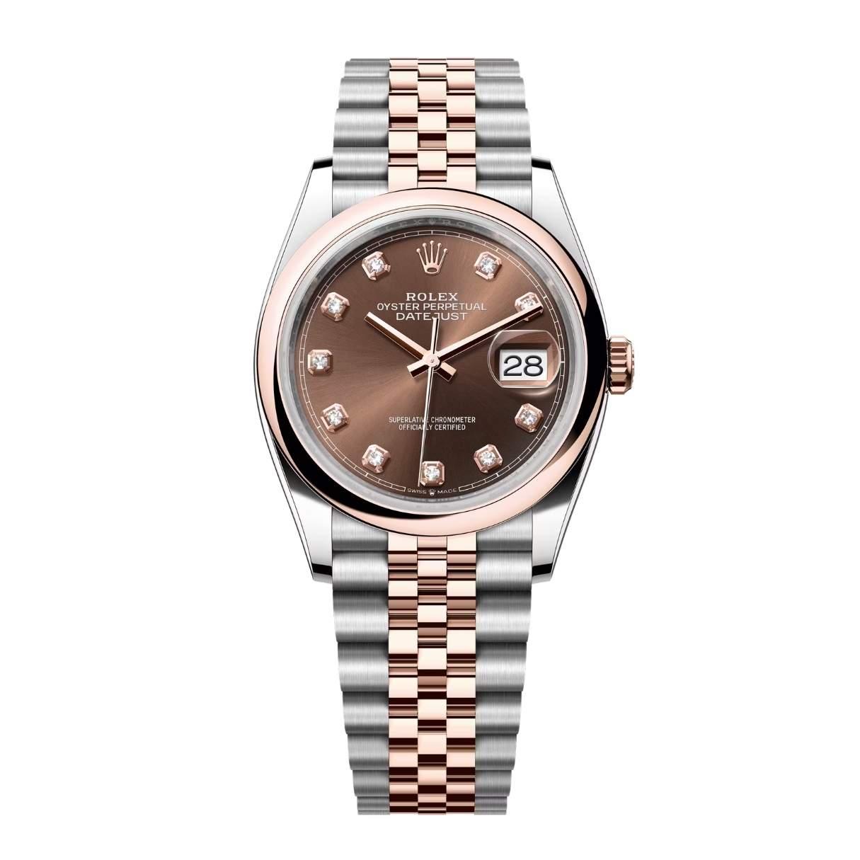 Rolex Datejust 36 126201 Mặt Số Chocolate 126201-0053