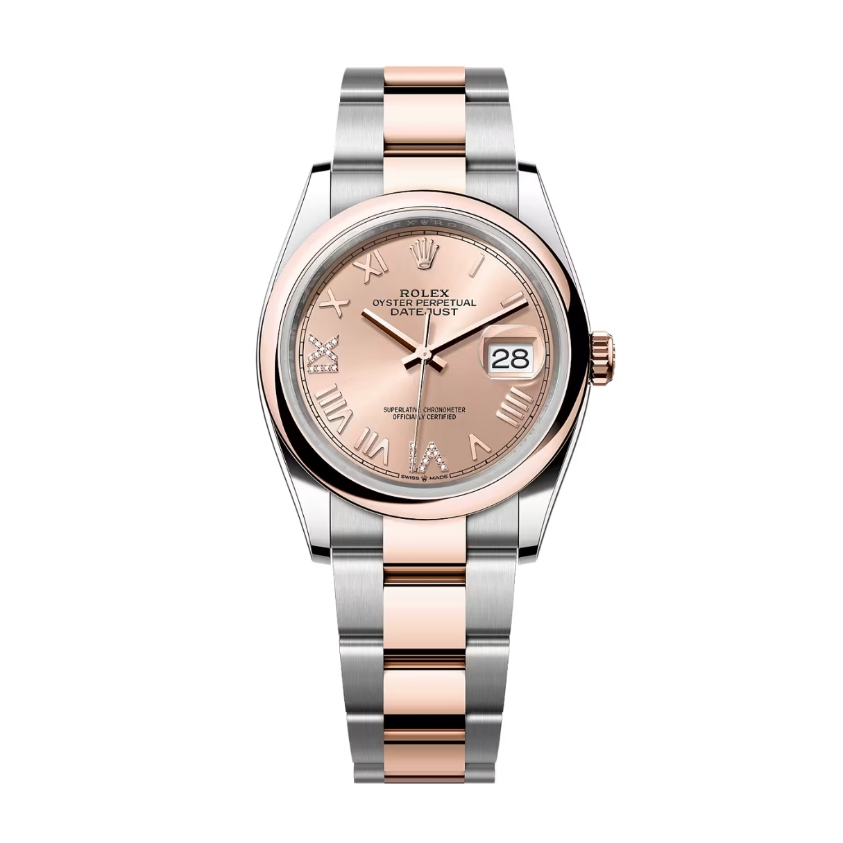 Rolex Datejust 36 126201 Mặt Số Hồng 126201-0050