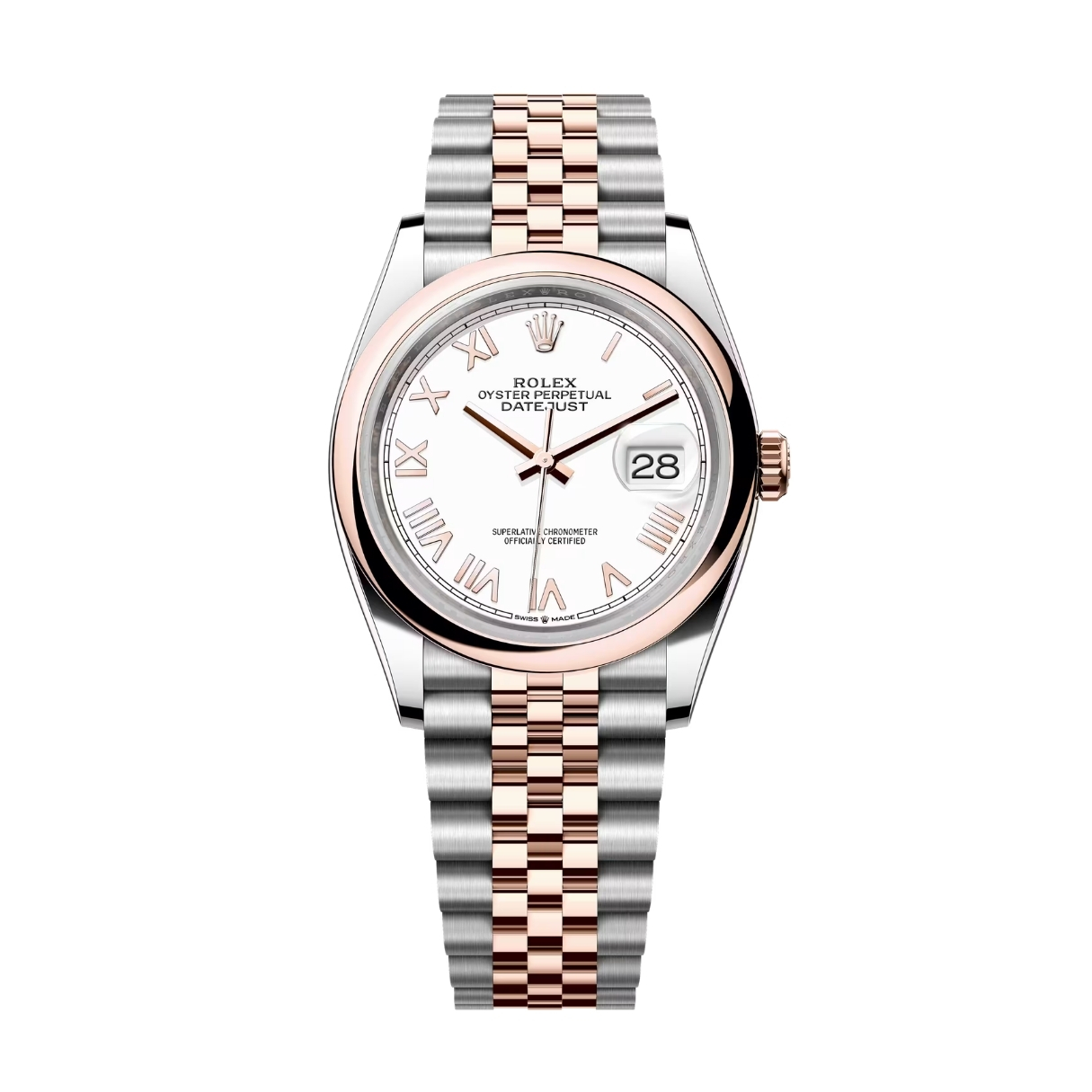 Rolex Datejust 36 126201 Mặt Số Trắng 126201-0045