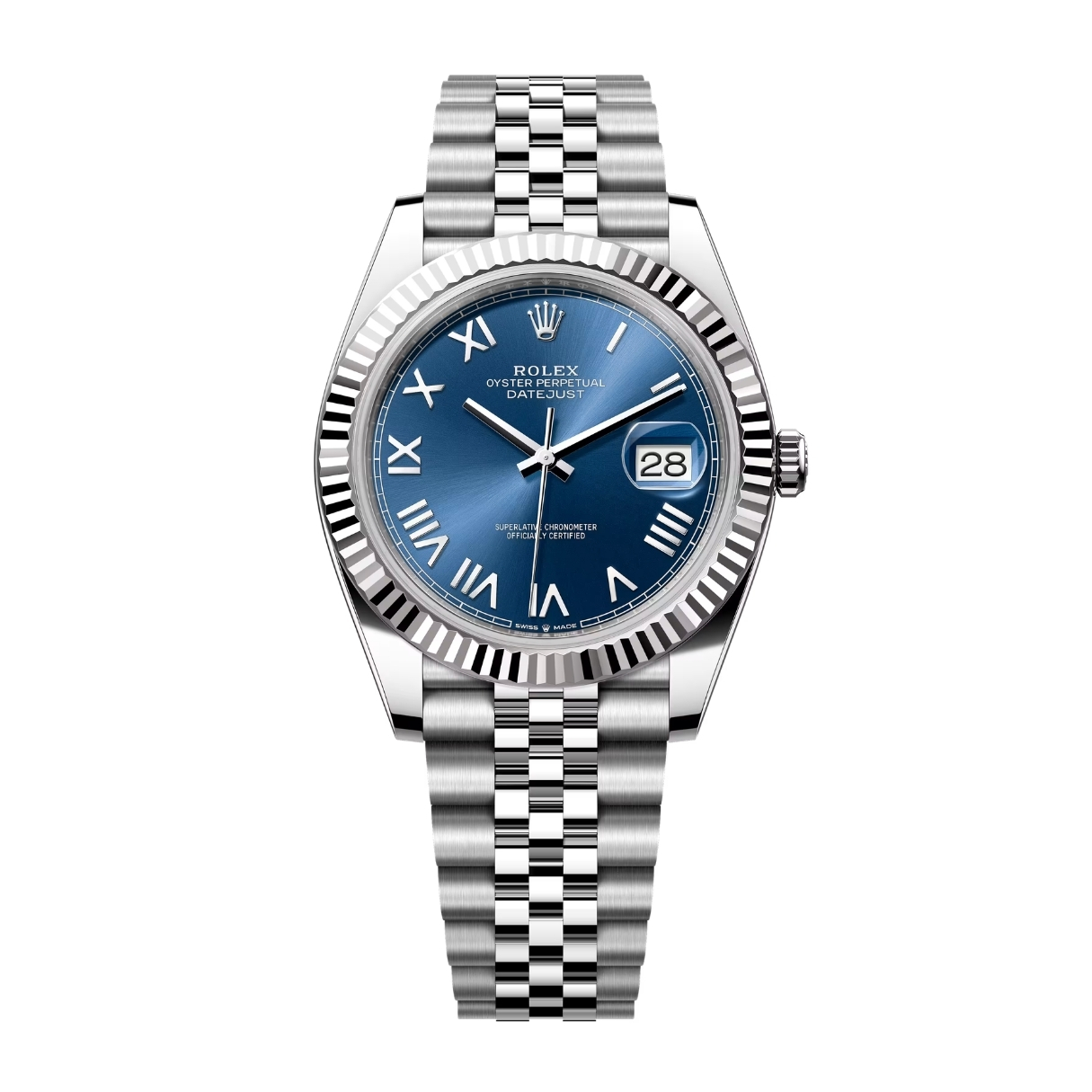 Đồng Hồ Rolex Datejust 41 126201 Mặt Số Xanh Dương 126334-0038