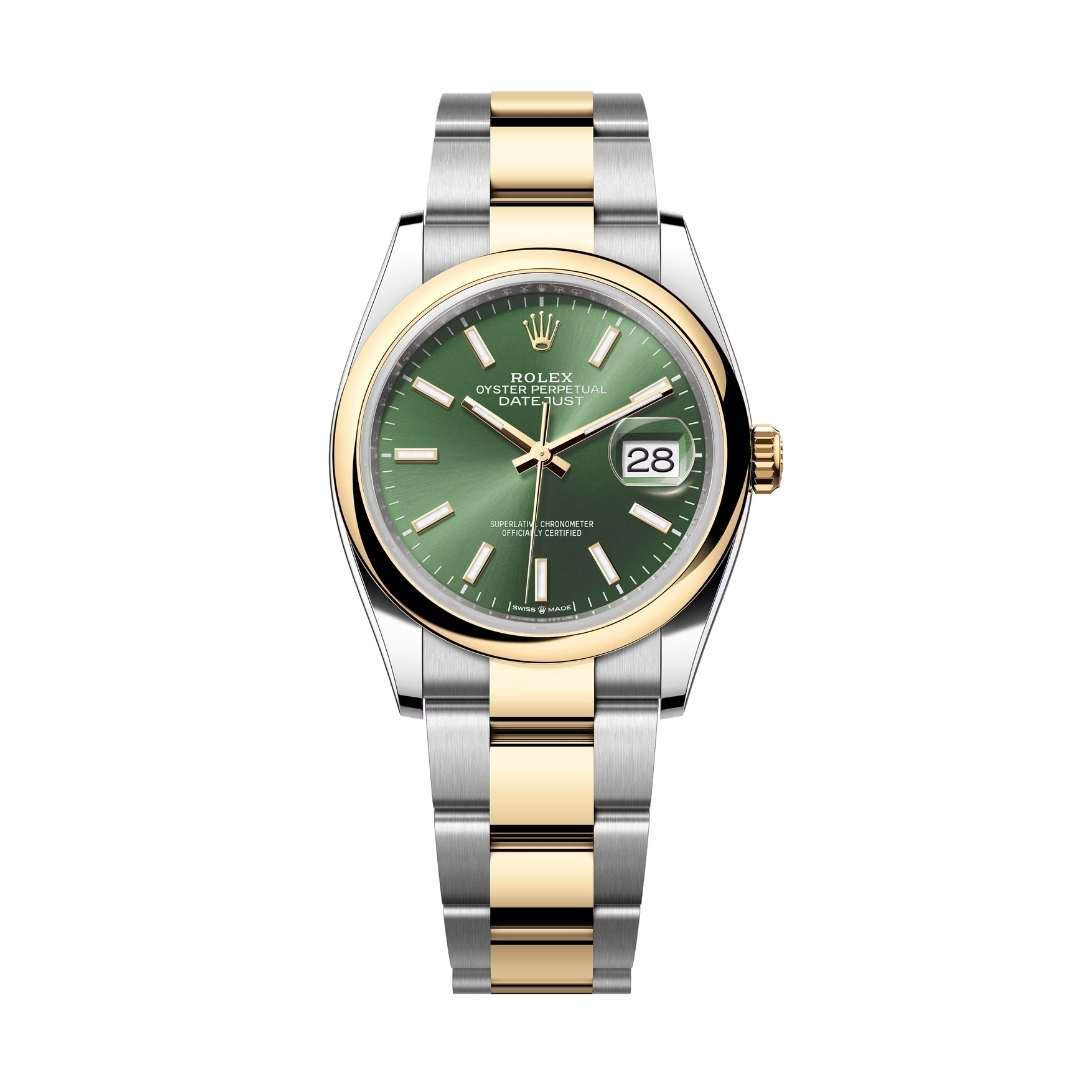 Rolex Datejust 36 126203 Mặt Số Olive Green 126203-0058