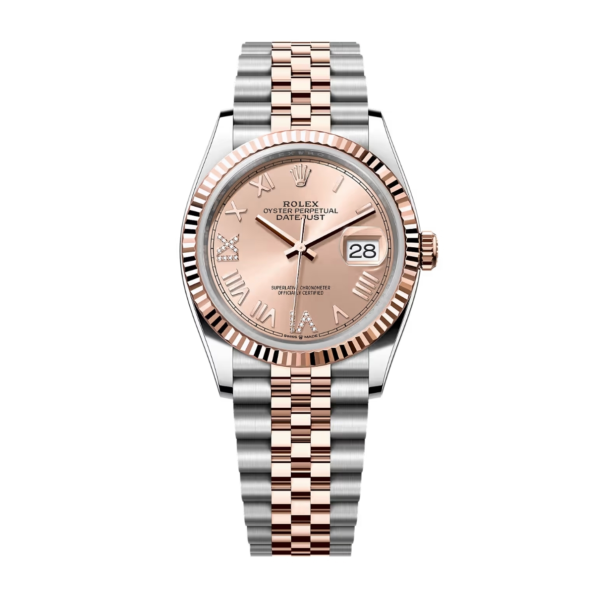 Đồng Hồ Rolex Datejust 36 126231 Mặt Số Hồng 126231-0049