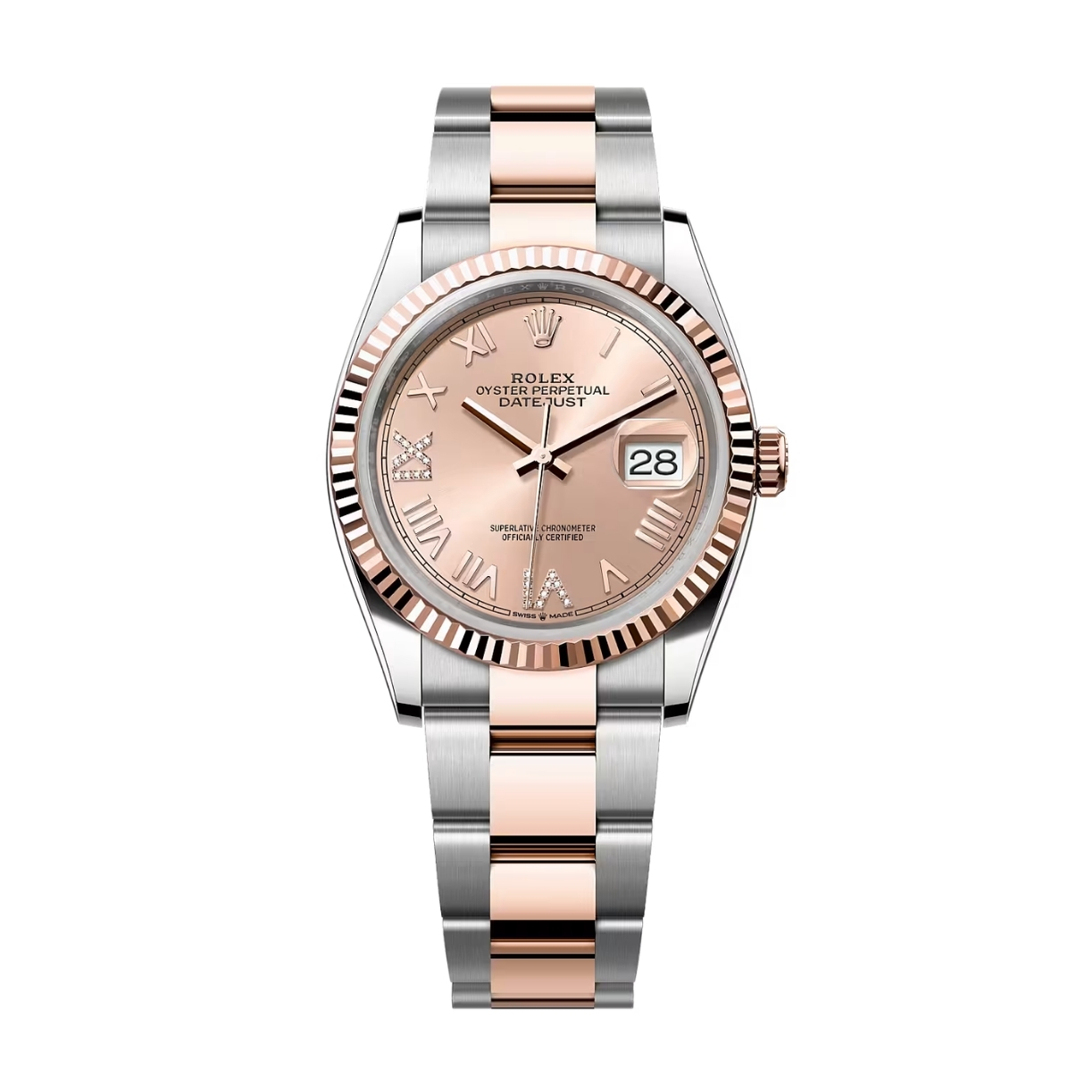 Đồng Hồ Rolex Datejust 36 126231 Mặt Số Hồng 126231-0050
