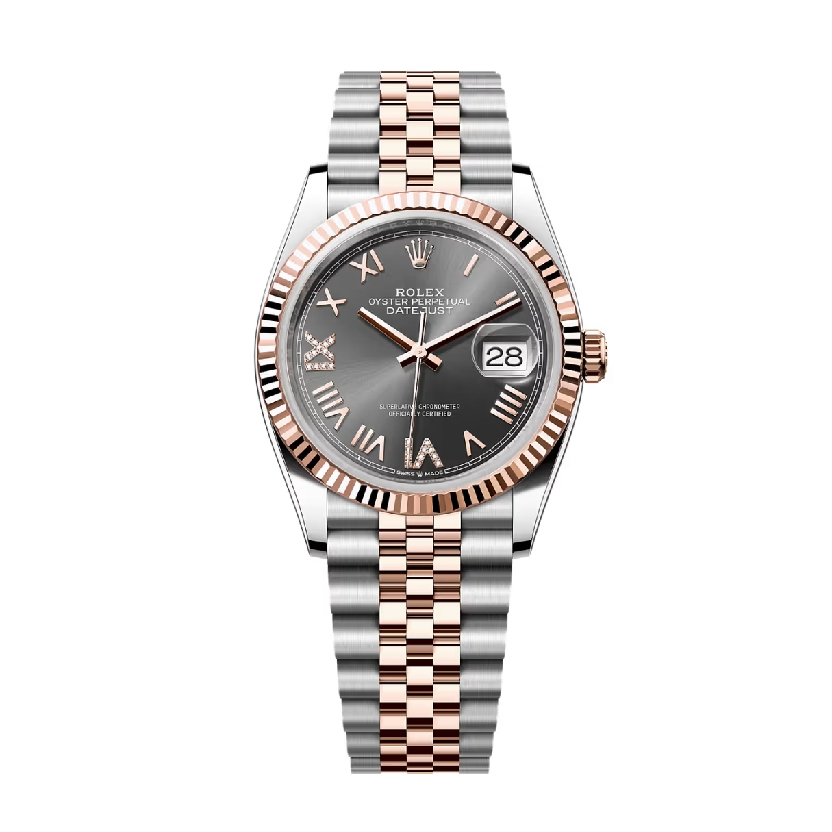 Rolex Datejust 36 126231 Mặt Số Xám Slate 126231-0047