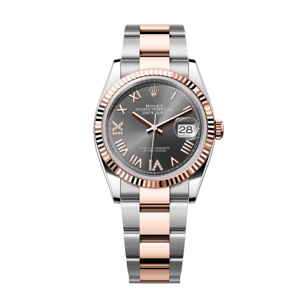 Rolex Datejust 36 126231 Mặt Số Xám Slate 126231-0048