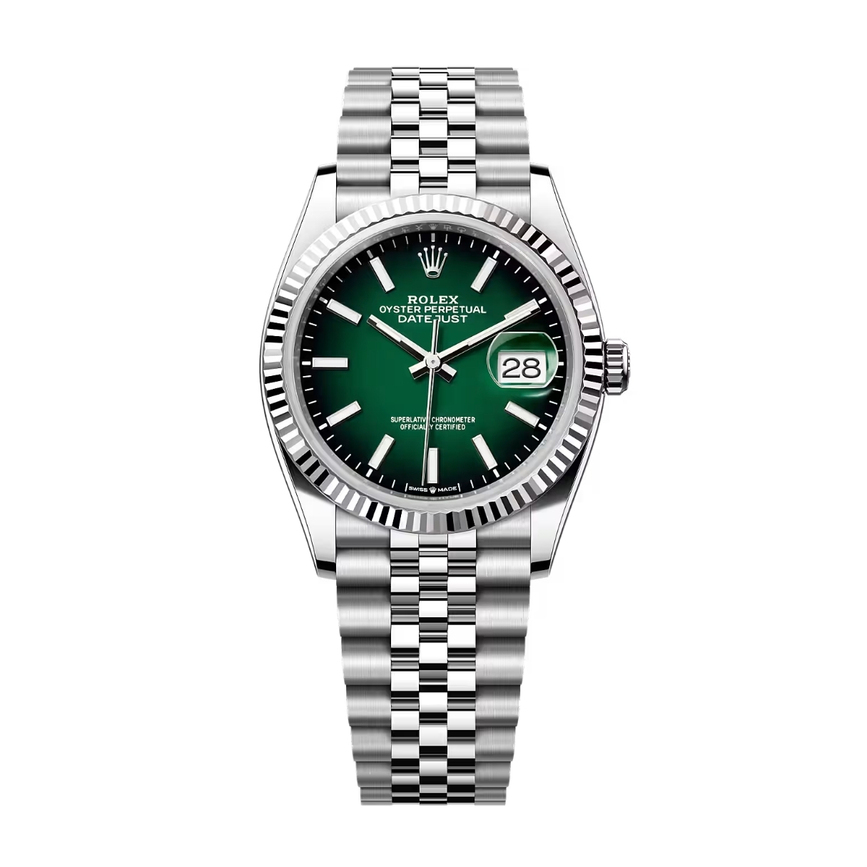 Rolex Datejust 36 126234 Mặt Số Green Ombré 126234-0059