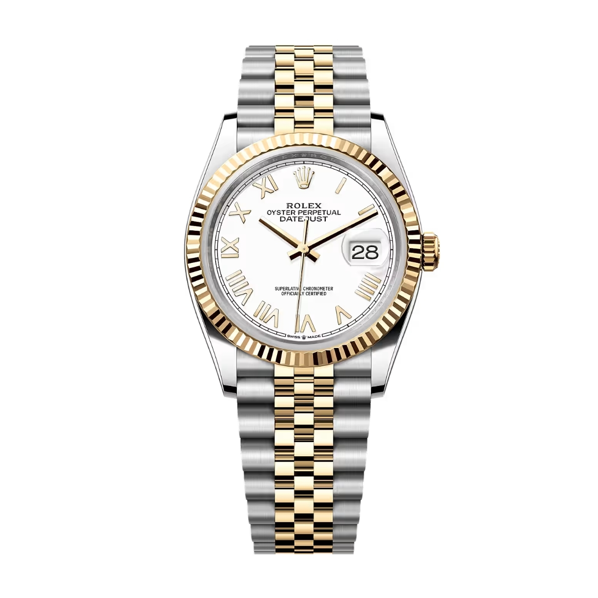 Rolex Datejust 36 126233 Mặt Số Trắng 126233-0047