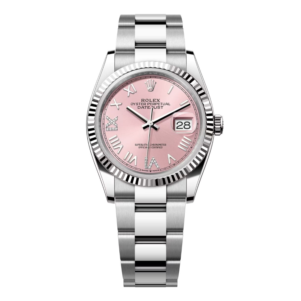 Đồng Hồ Rolex Datejust 36 126234 Mặt Số Hồng 126234-0066