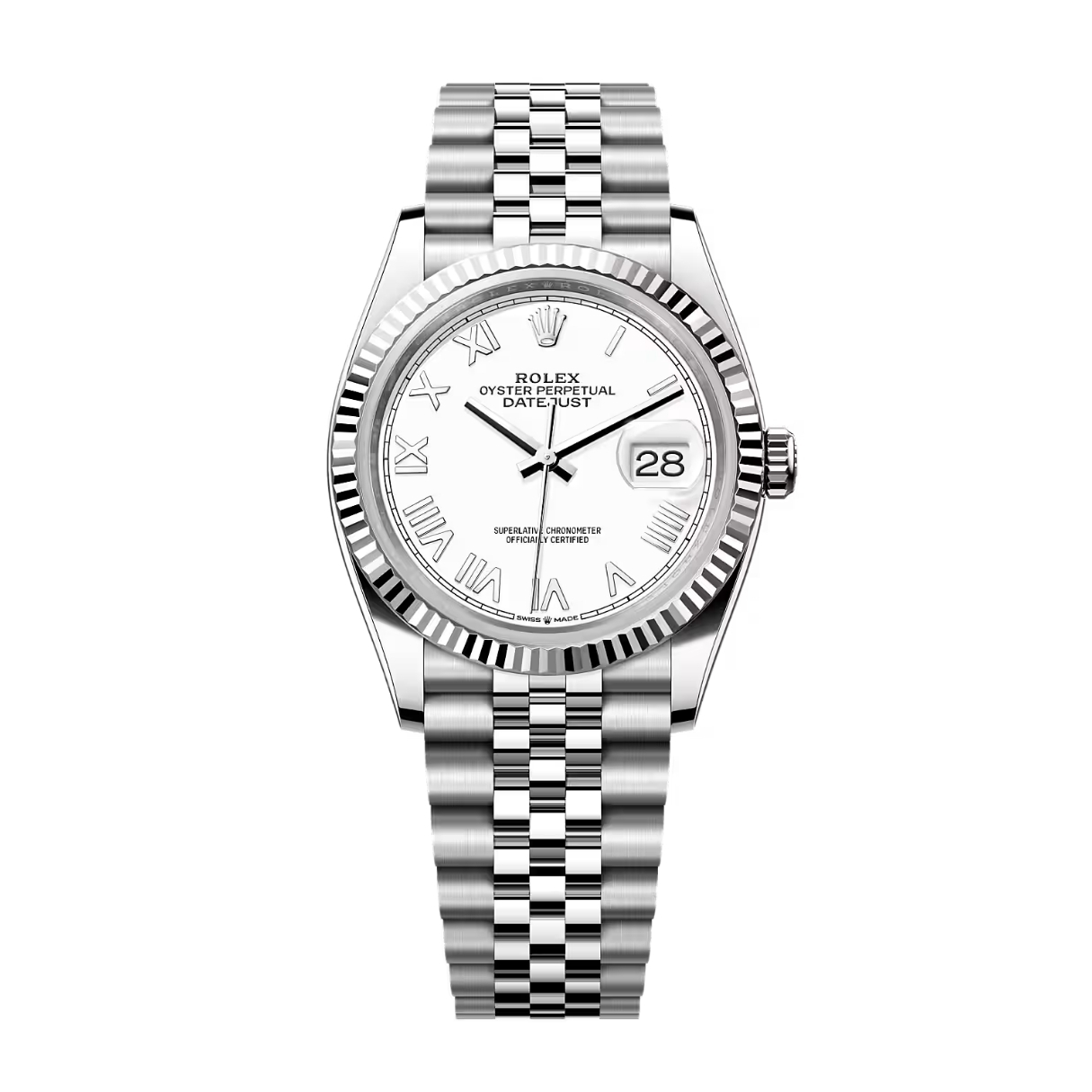 Rolex Datejust 36 126234 Mặt Số Trắng 126234-0061