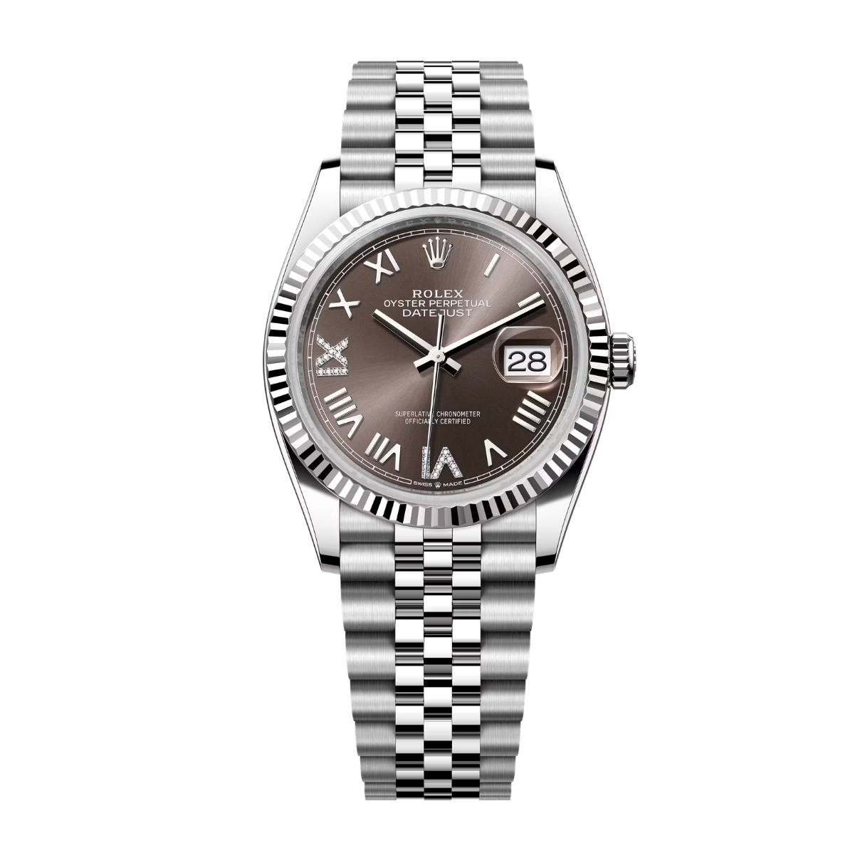 Rolex Datejust 36 126234 Mặt Số Xám 126234-0071