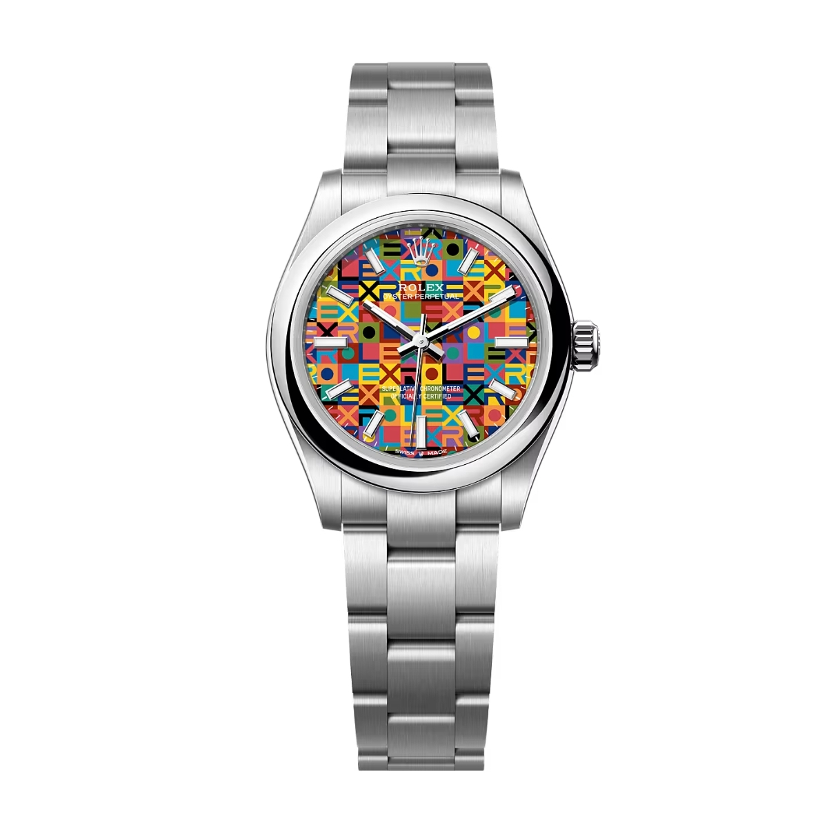 Rolex Oyster Perpetual 31 277200 Mặt Số Motif Jubilee 277200-0019