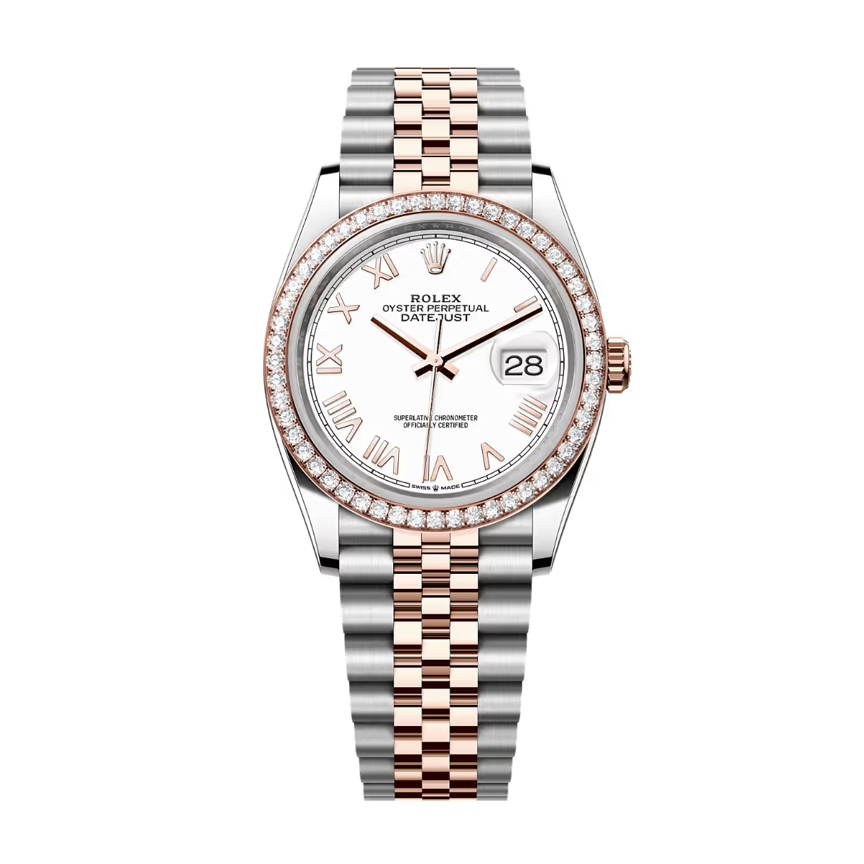 Rolex Datejust 36 126281RBR Mặt Số Trắng 126281RBR-0033