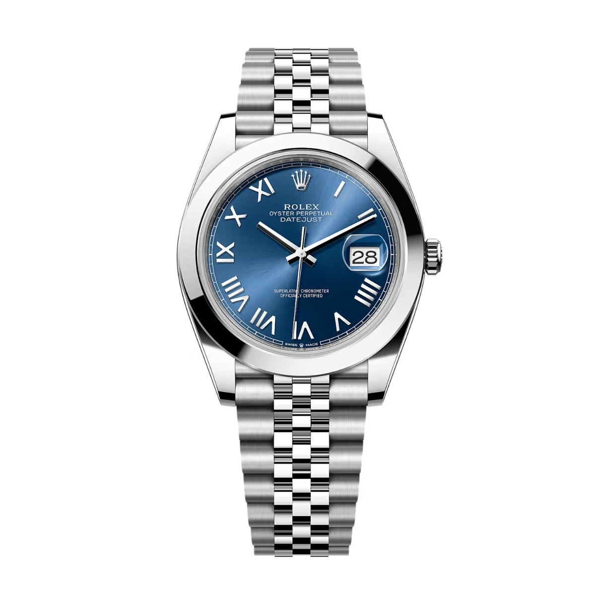 Rolex Datejust 41 126300 Mặt Số Xanh Dương 126300-0030