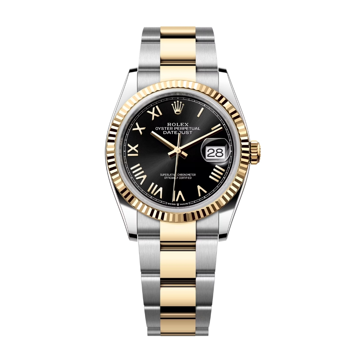 Rolex Datejust 36 126233 Mặt Số Đen 126233-0056