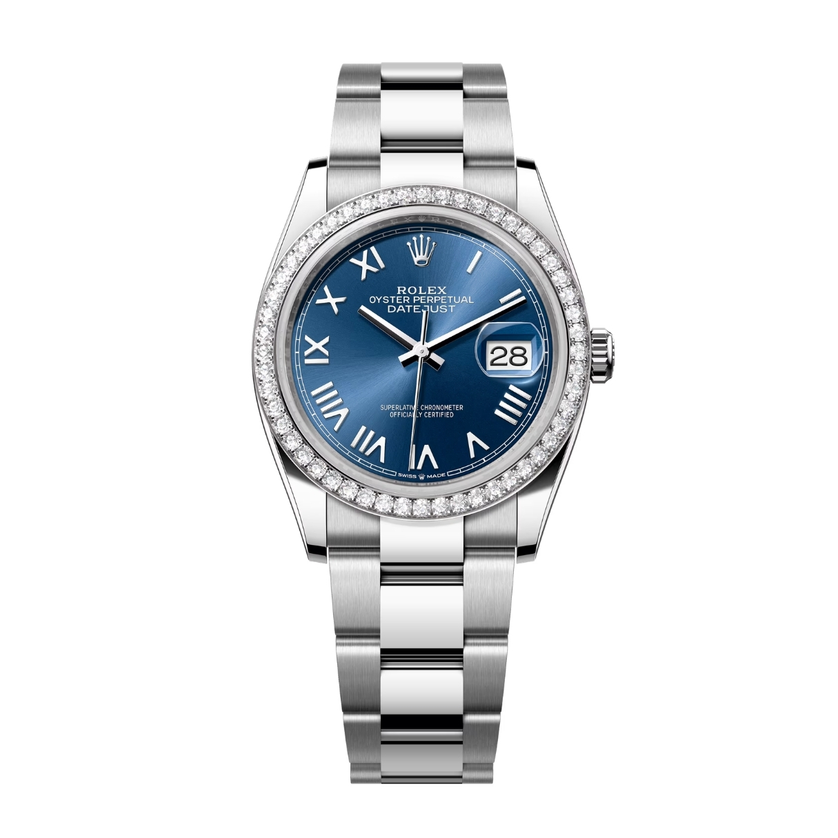 Rolex Datejust 36 126284RBR Mặt Số Xanh Dương 126284RBR-0062