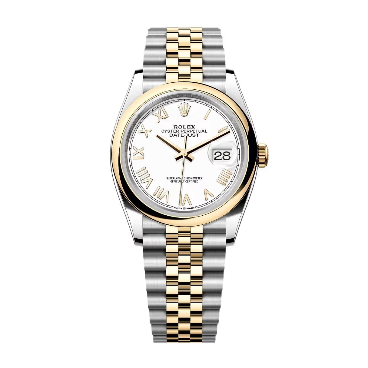 Rolex Datejust 36 126203 Mặt Số Trắng 126203-0047