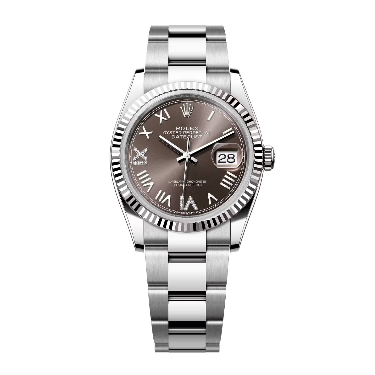 Rolex Datejust 36 126234 Mặt Số Xám Đậm 126234-0072