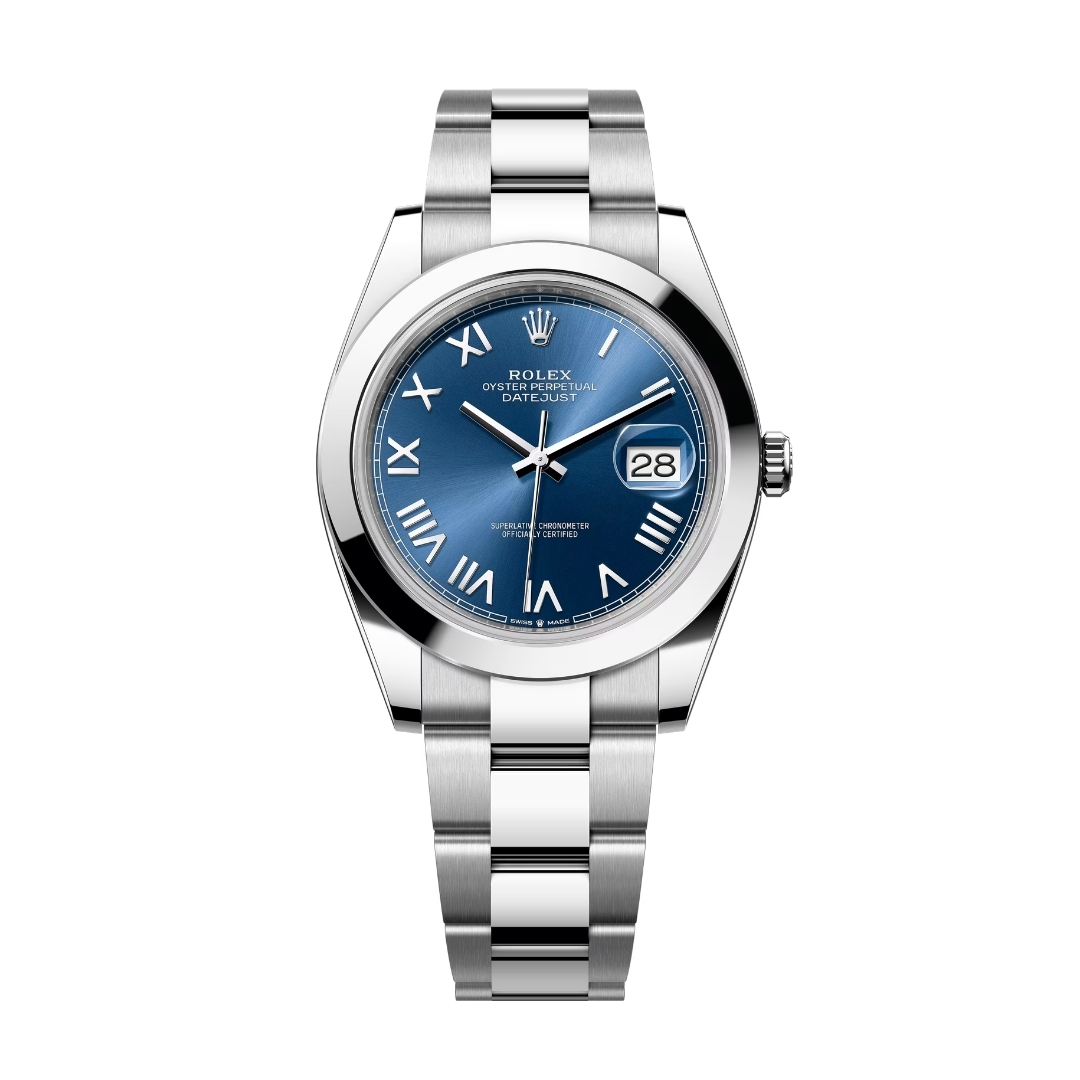 Rolex Datejust 41 126300 Mặt Số Xanh Dương 126300-0029