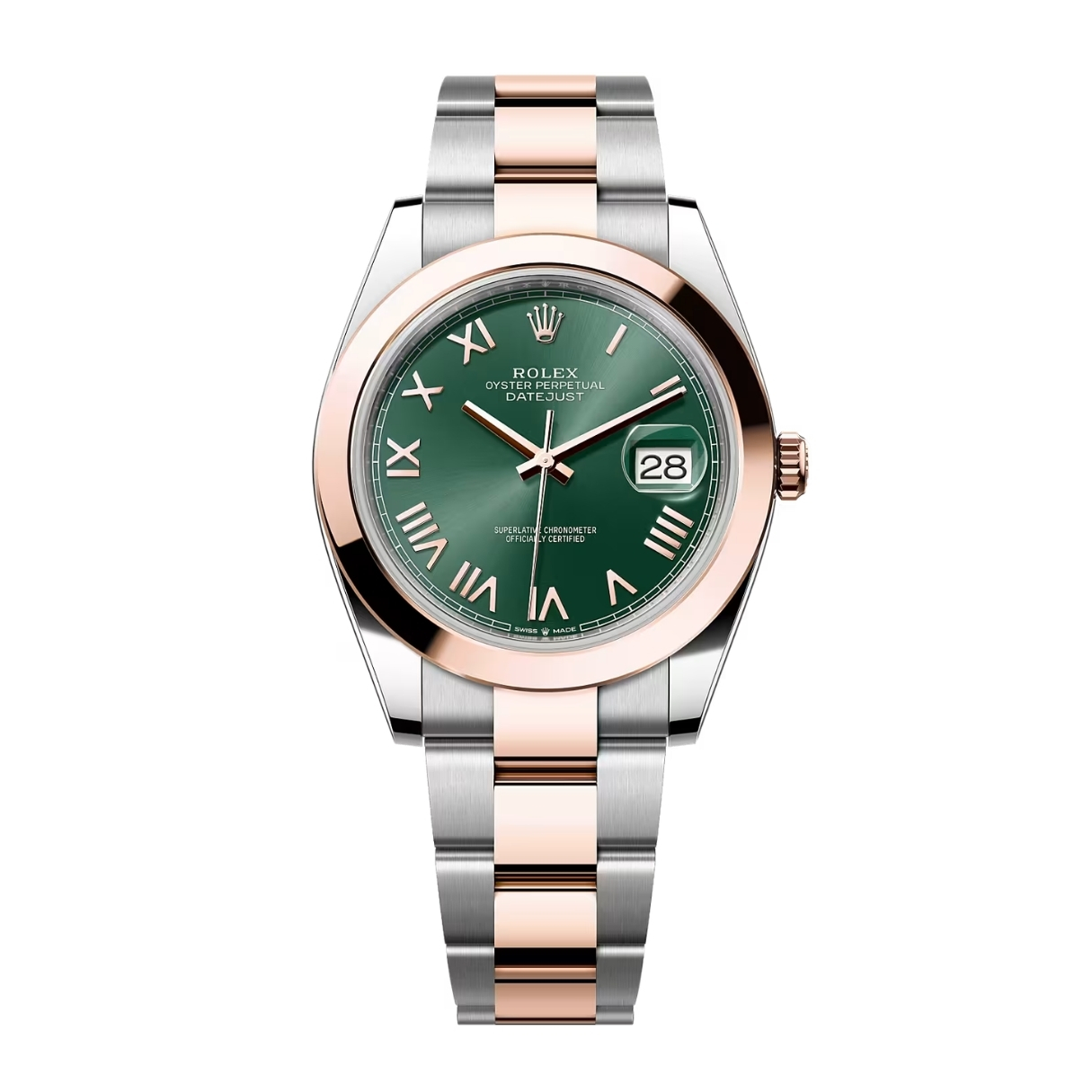 Đồng Hồ Rolex Datejust 41 126301 Mặt Số Mint Green 126301-0021