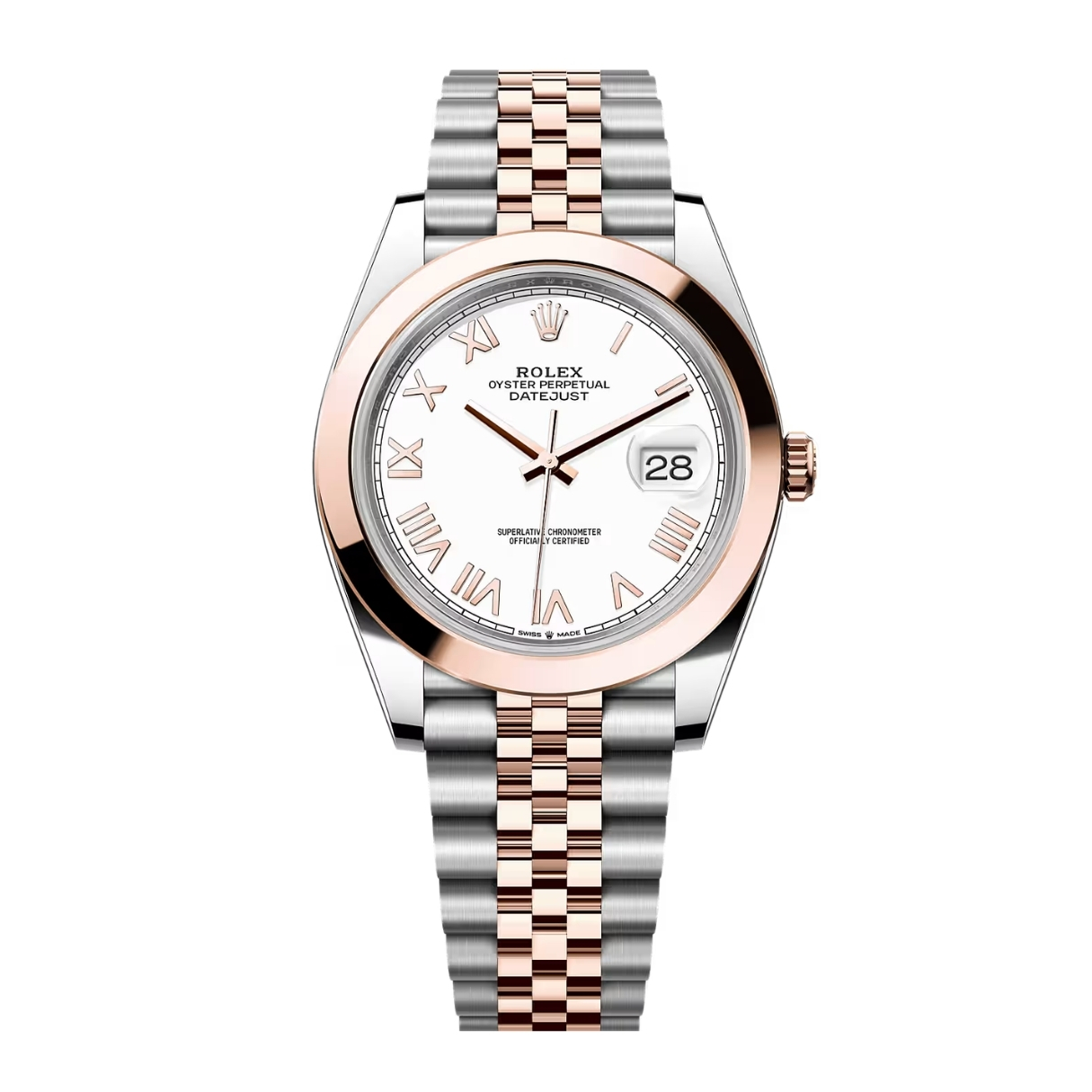 Rolex Datejust 41 126301 Mặt Số Trắng 126301-0026