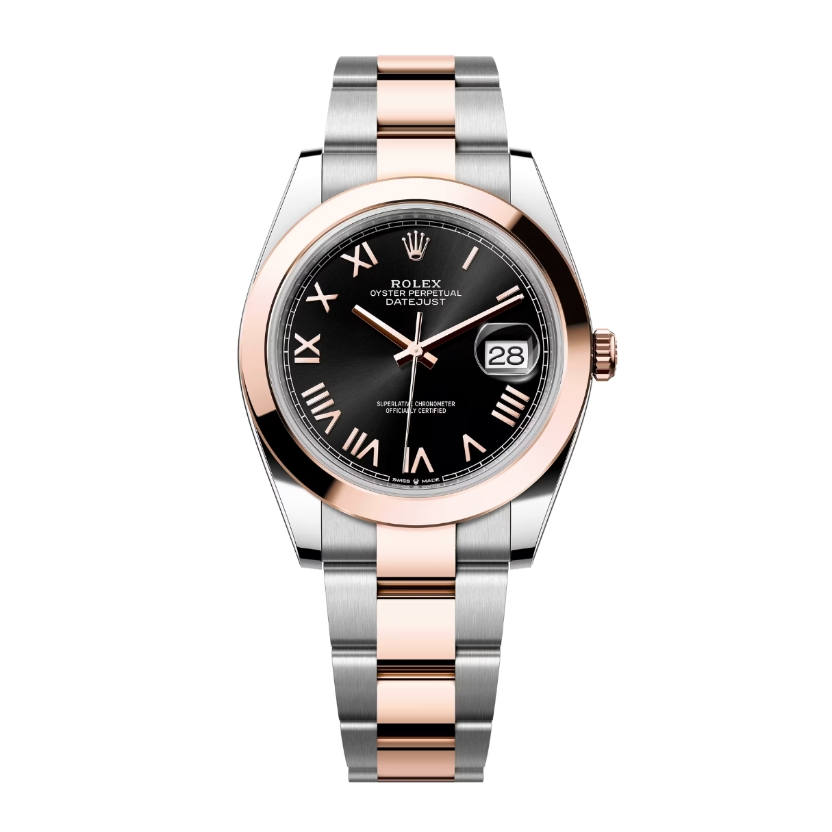 Đồng Hồ Rolex Datejust 41 126301 Mặt Số Đen 126301-0023