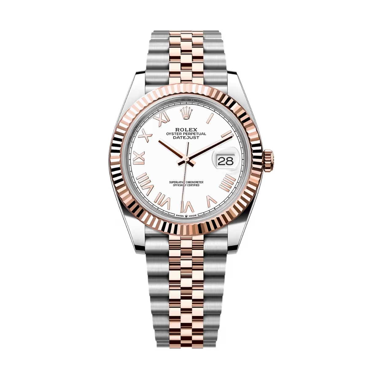 Đồng Hồ Rolex Datejust 41 126331 Mặt Số Trắng 126331-0026