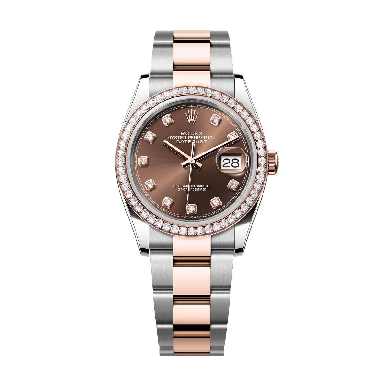 Đồng Hồ Rolex Datejust 36 126281RBR Mặt Số Chocolate 126281RBR-0042