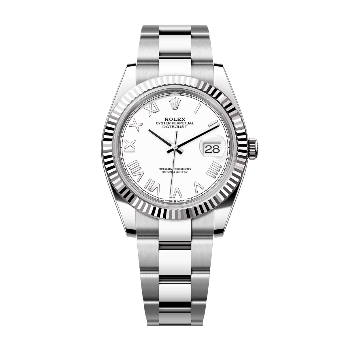 Rolex Datejust 41 126334 Mặt Số Trắng 126334-0035