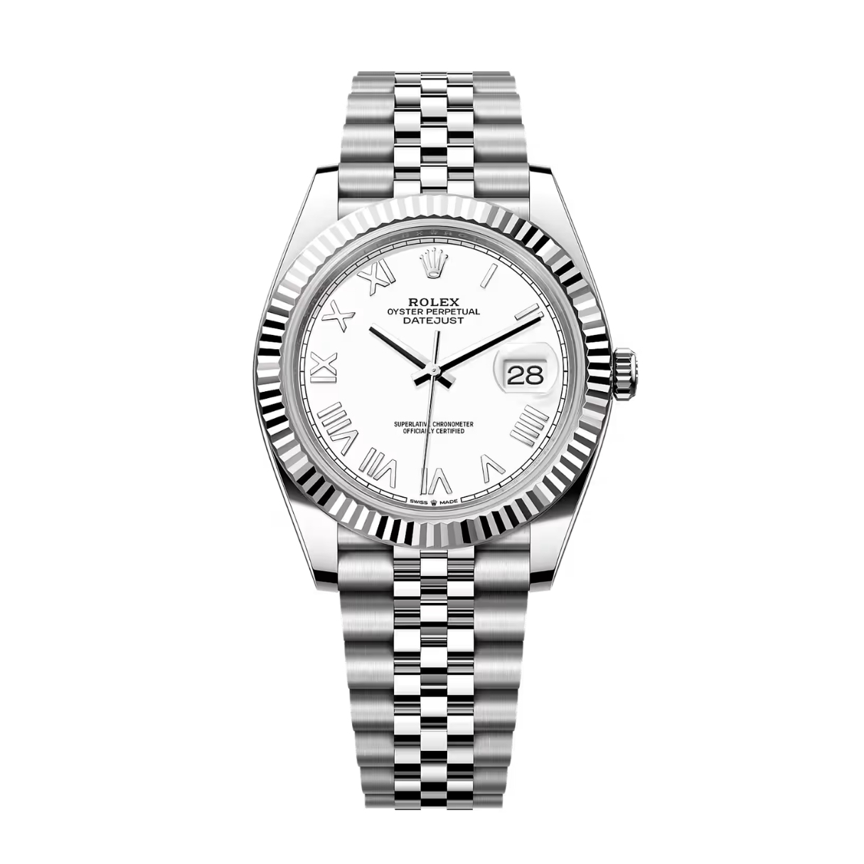 Rolex Datejust 41 126334 Mặt Số Trắng 126334-0036
