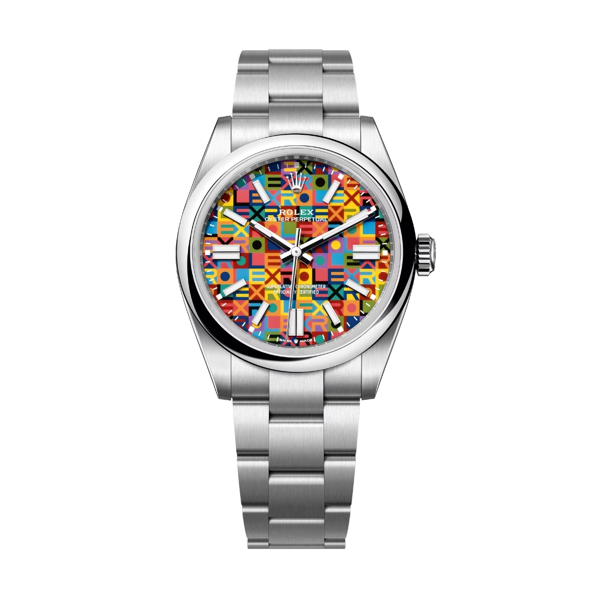Rolex Oyster Perpetual 41 134300 Mặt Số Motif Jubilee 134300-0010