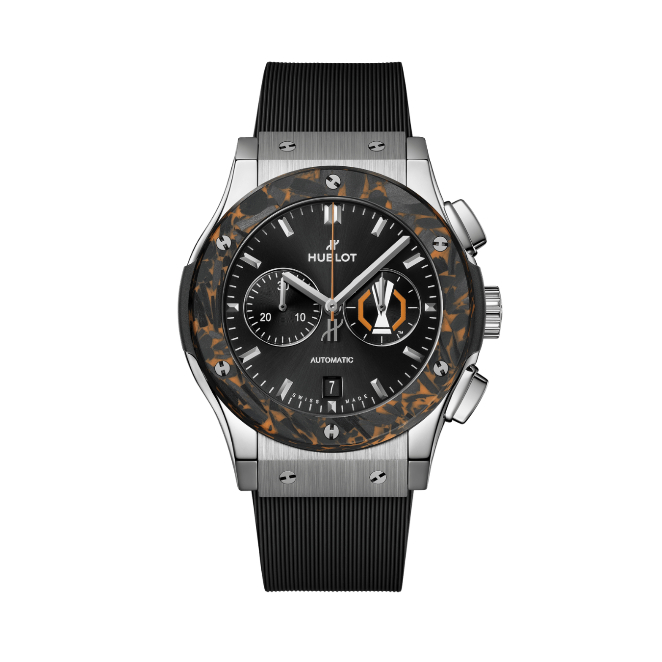 Đồng Hồ Hublot Classic Fusion Chronograph UEFA Europa League Titanium Carbon 42mm 541.NQ.1470.RX.UEL26