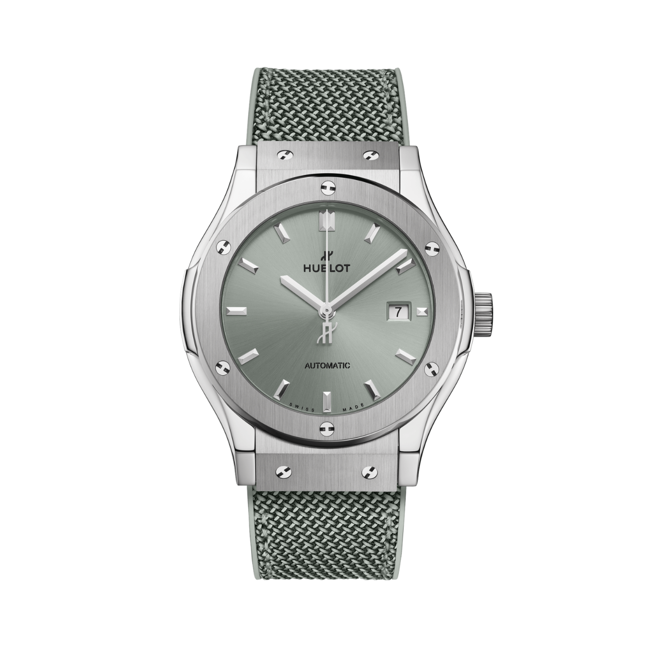 Đồng Hồ Hublot Classic Fusion Titanium Sage Green 42mm 542.NX.891G.NR