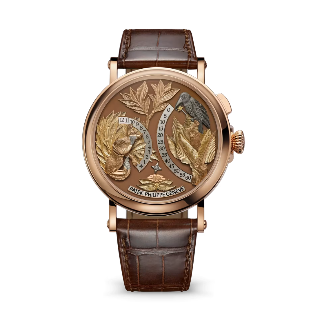 Đồng Hồ Patek Philippe Complications 5249R Mặt Số Opaline Matara Brown 5249R-001