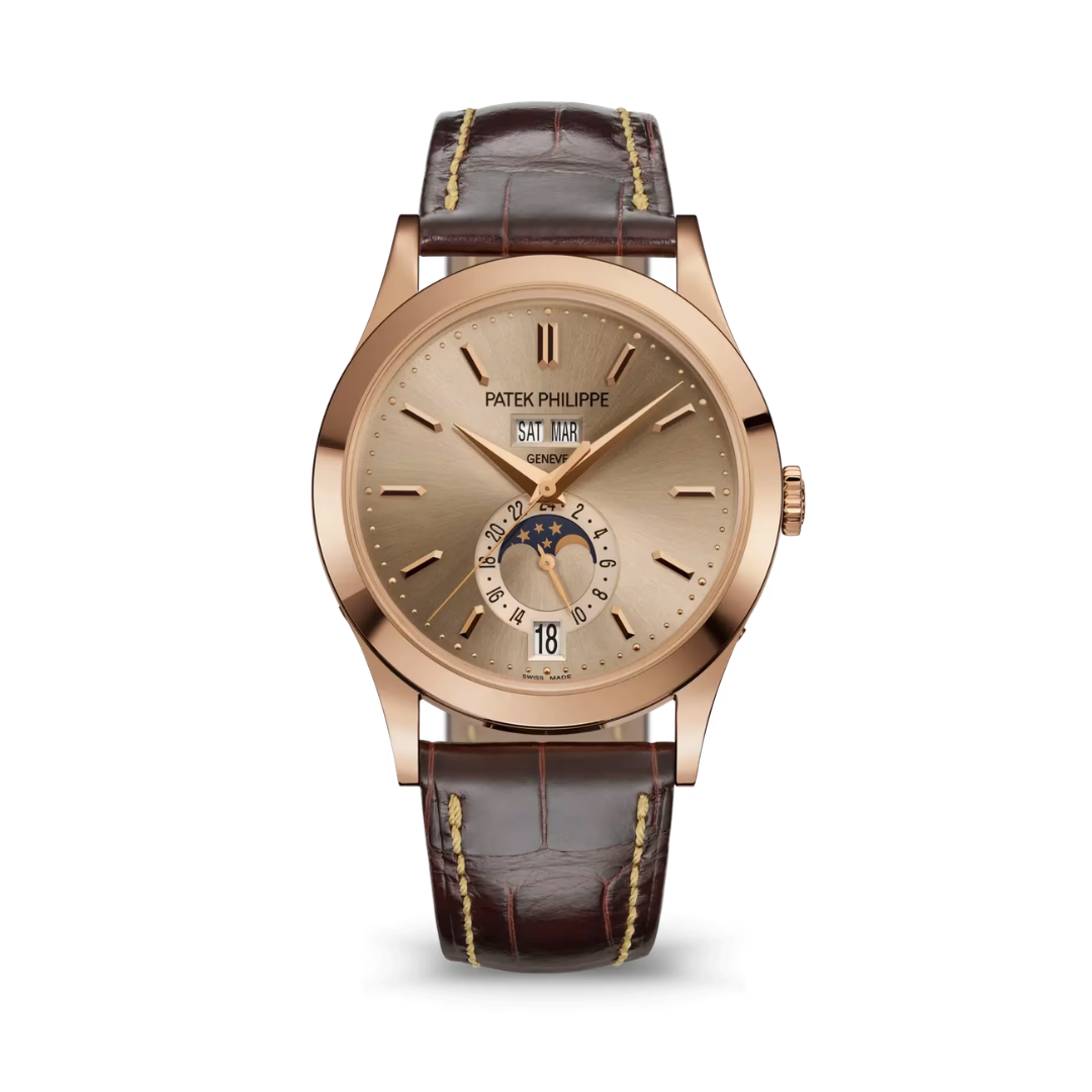 Đồng Hồ Patek Philippe Complications 5396R Mặt Số Sunburst Sand Beige 5396R-016