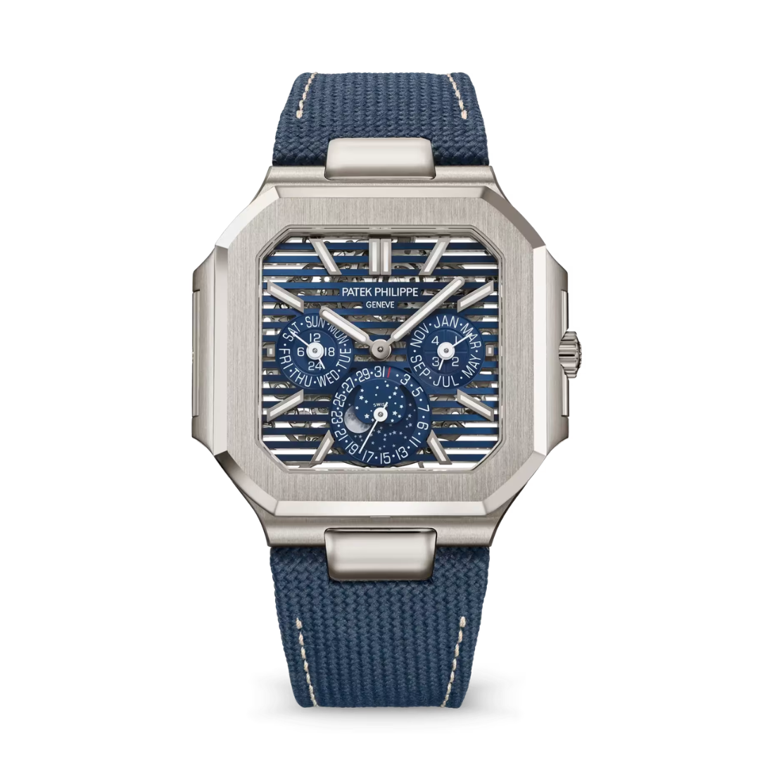 Đồng Hồ Patek Philippe Cubitus 5840P Mặt Số Sunburst Blue 5840P-001