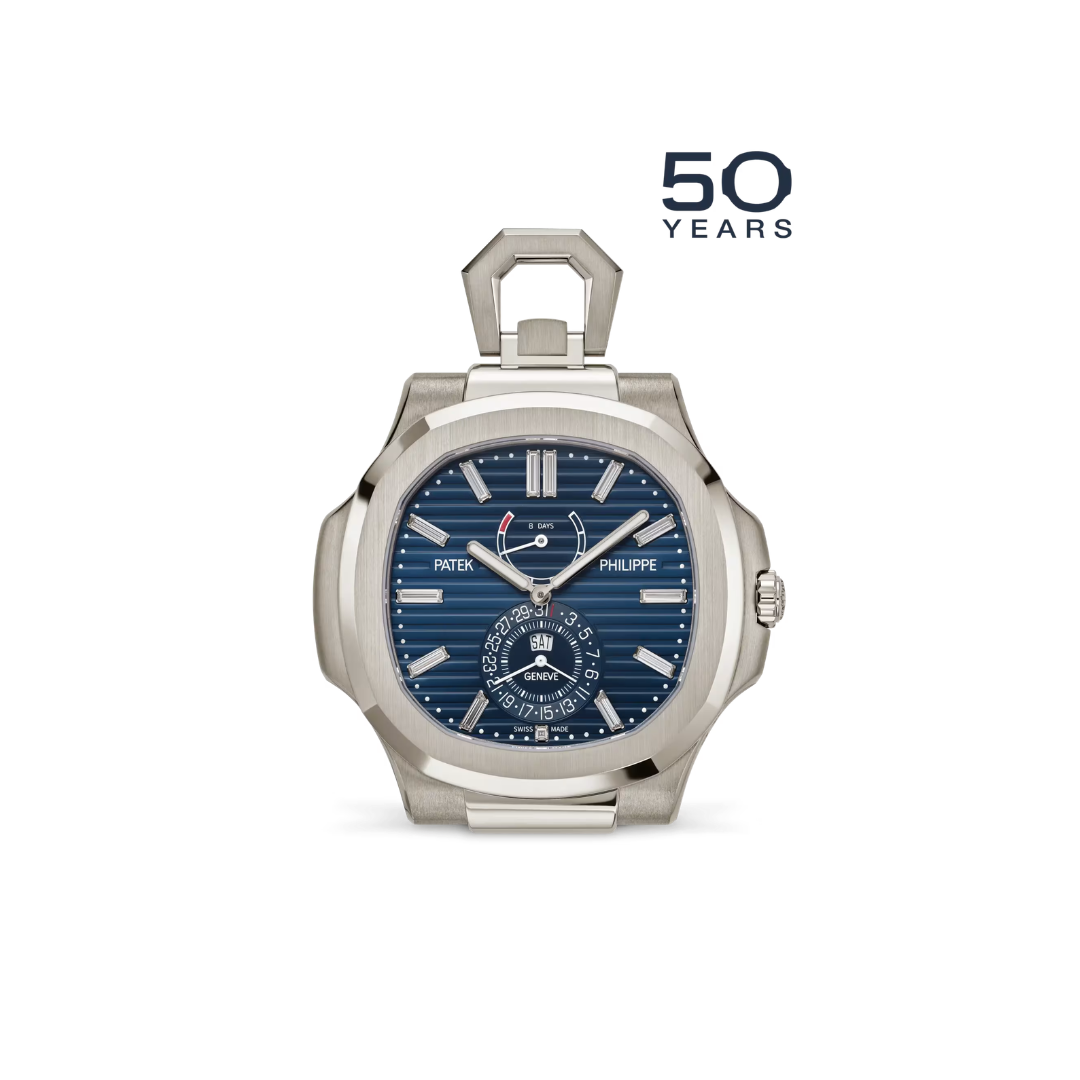 Đồng Hồ Patek Philippe Nautilus 958G Mặt Số Xanh Sunburst 958G-001