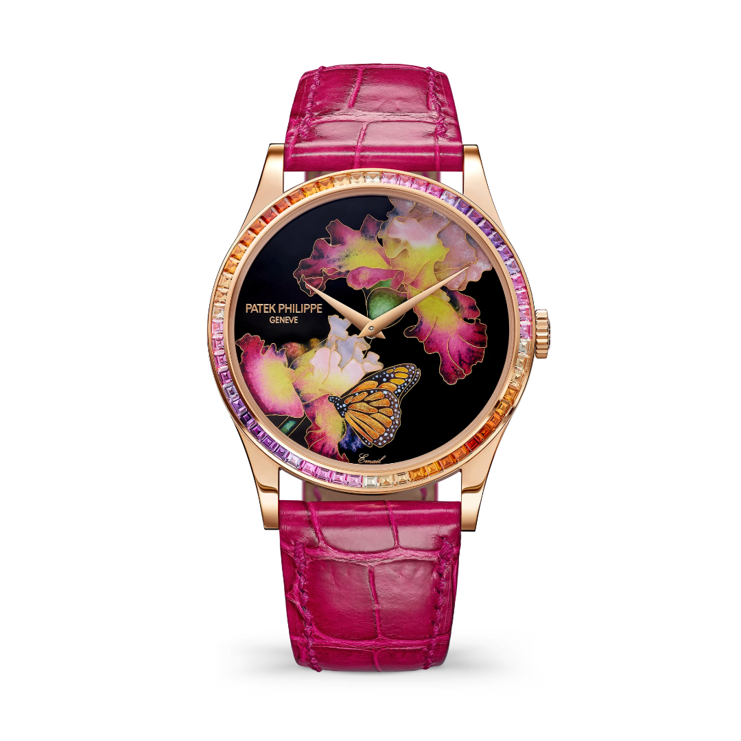 Đồng Hồ Patek Philippe Rare Handcrafts 5077/356R Pink Butterfly 5077-356R-001