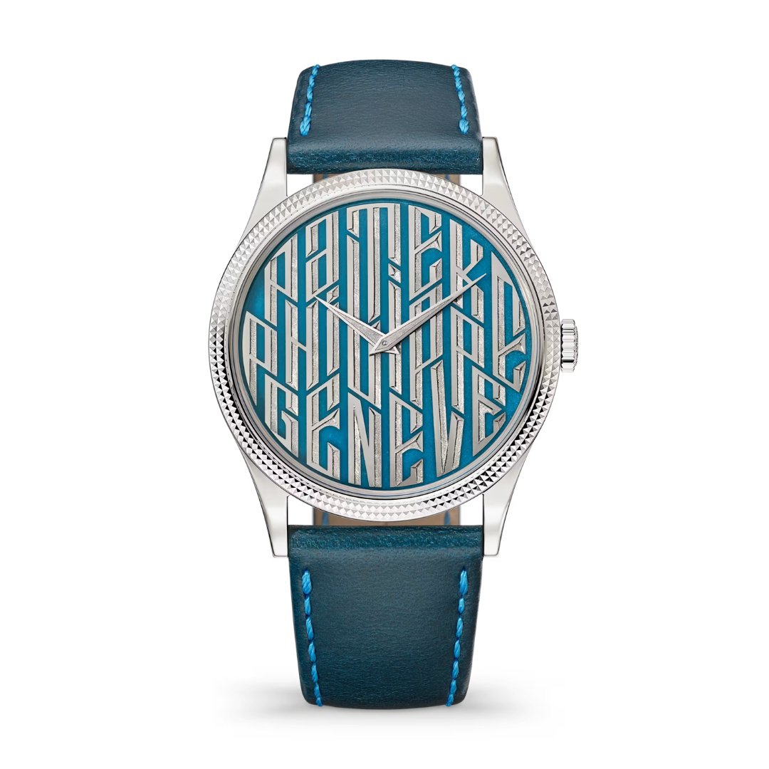 Đồng Hồ Patek Philippe Rare Handcrafts 5177G Blue Typography 5177G-056