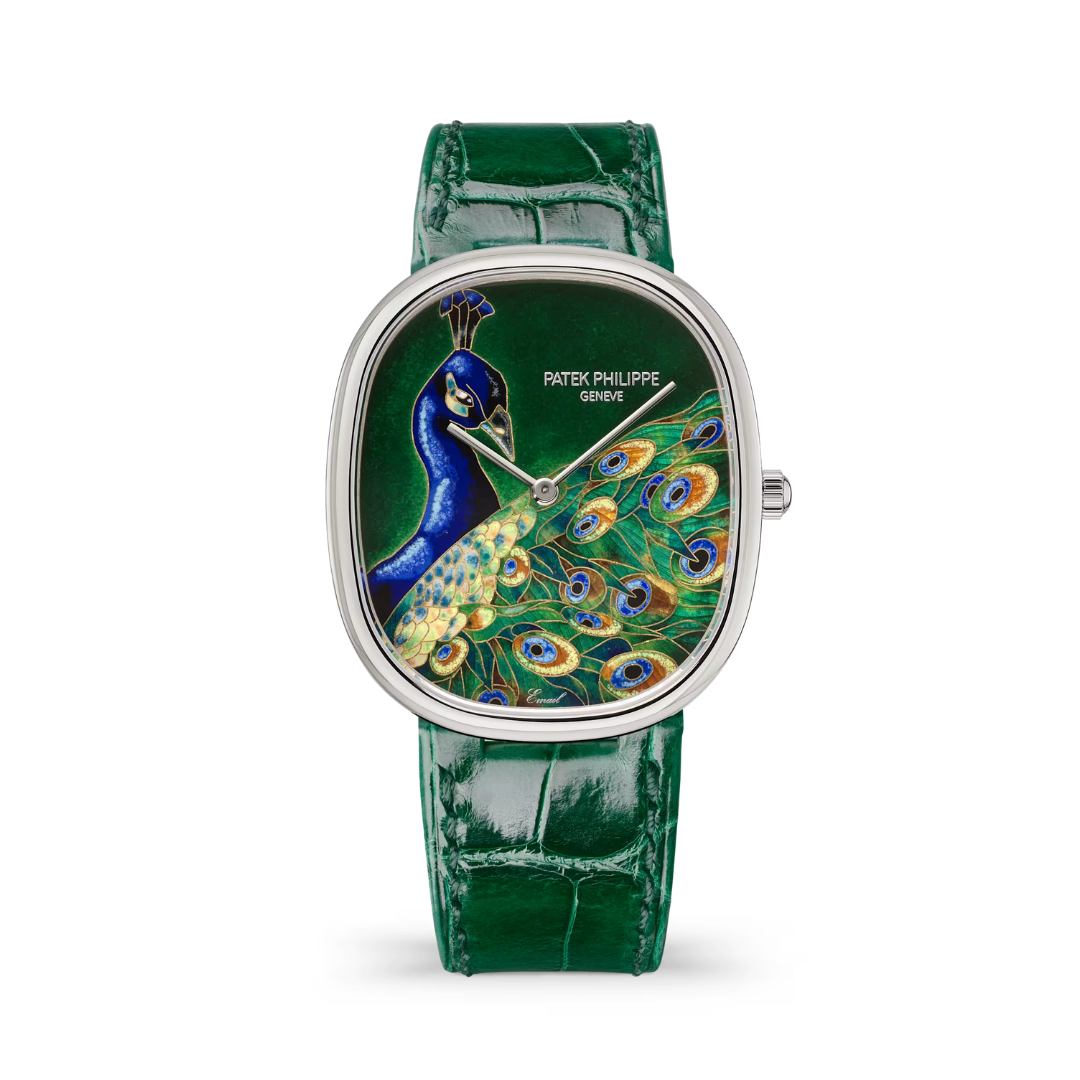 Đồng Hồ Patek Philippe Rare Handcrafts 5738/50G Blue Peacock 5738-50G-041