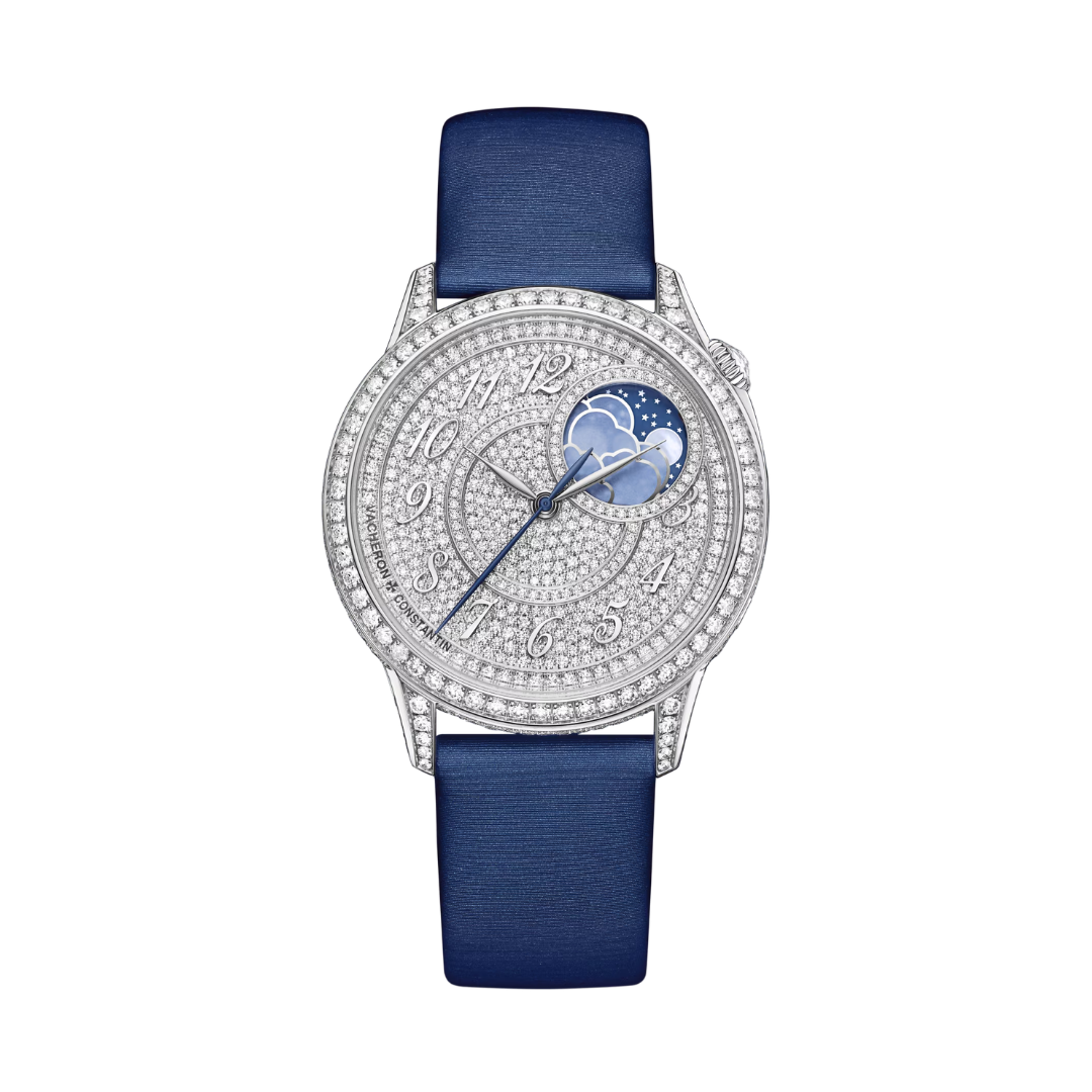 Đồng Hồ Vacheron Constantin Égérie Gold Moon Phase 8006F/000G-B499