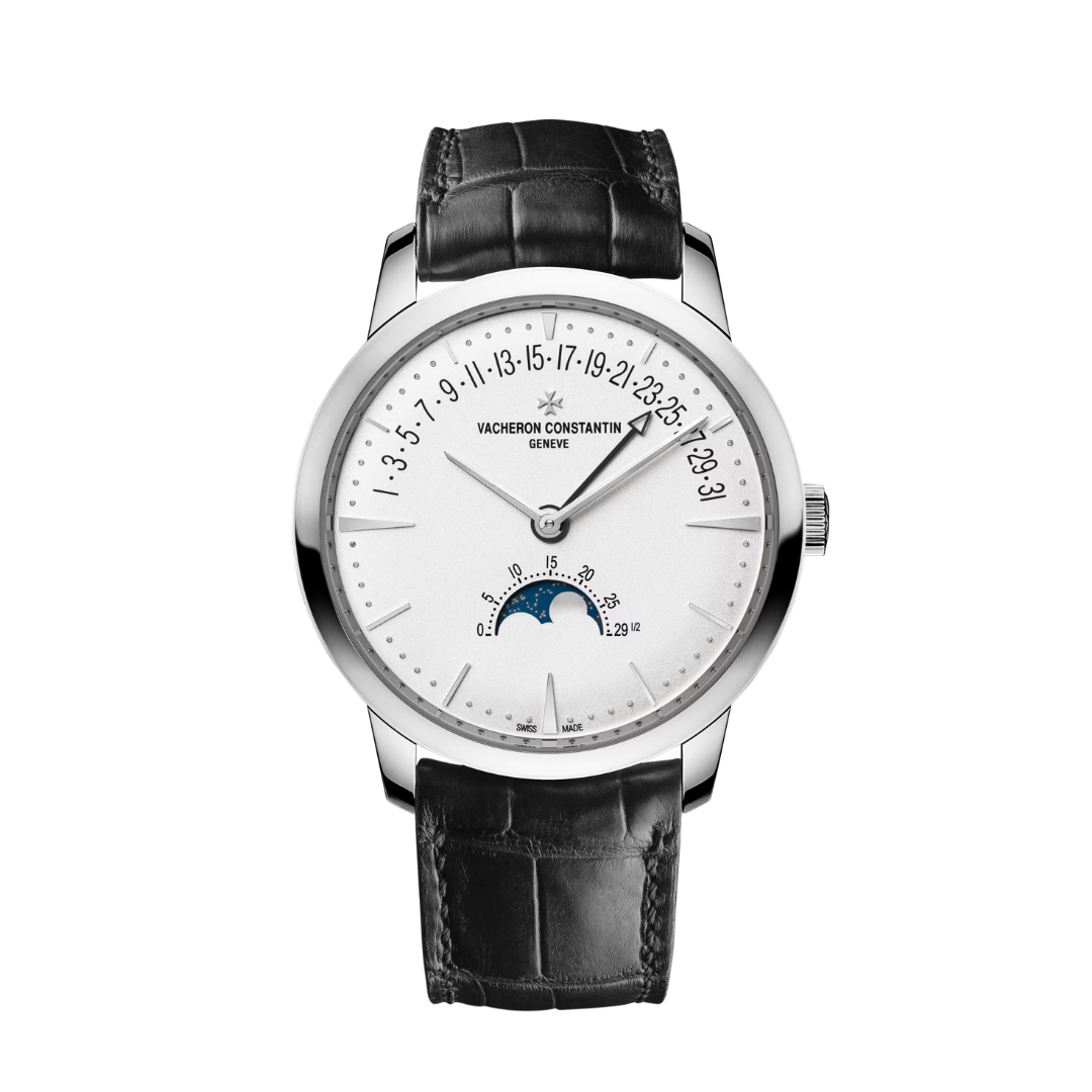 Đồng Hồ Vacheron Constantin Patrimony Moon Phase Retrograde Date 4010U/000G-B330