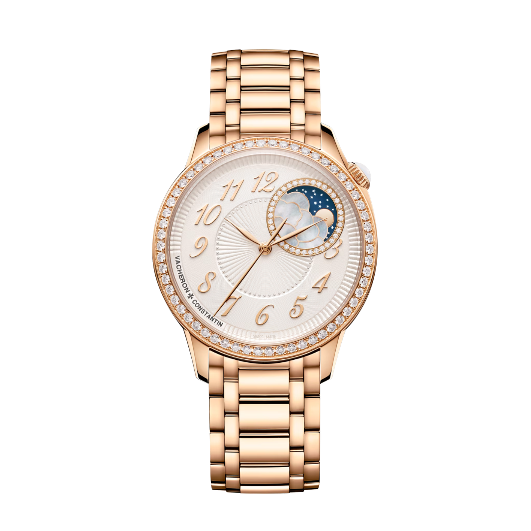 Đồng Hồ Vacheron Constantin Égérie Silver Moon Phase 8005F/120R-H002