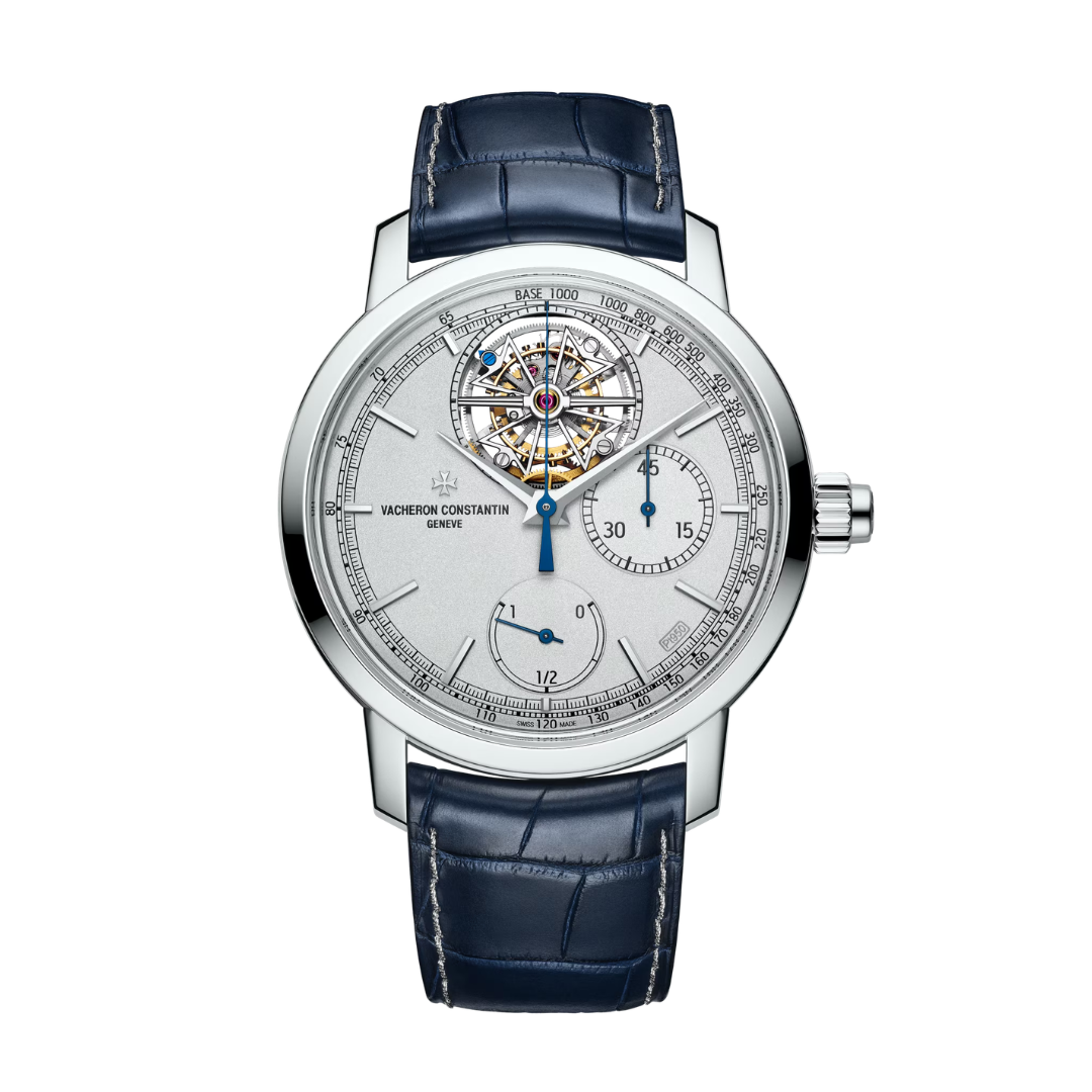 Đồng Hồ Vacheron Constantin Traditionnelle Tourbillon Chronograph Collection Excellence Platine 5100T/000P-H041