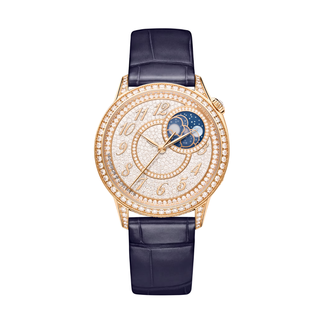 Đồng Hồ Vacheron Constantin Égérie Gold Moon Phase 8006F/000R-B976